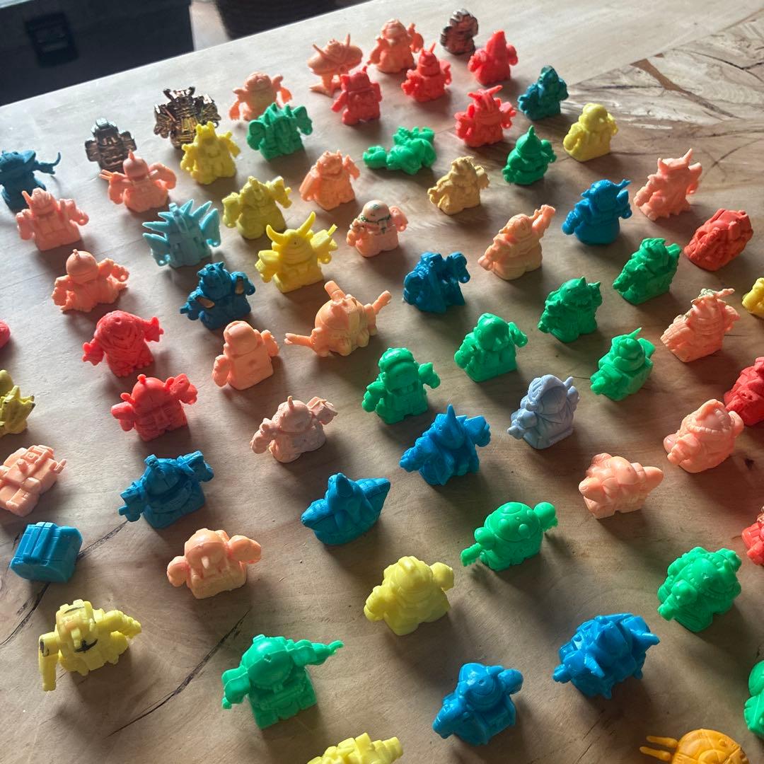 ガン消し91個➕武器など！！！　SDガンダム　ガシャポン戦士