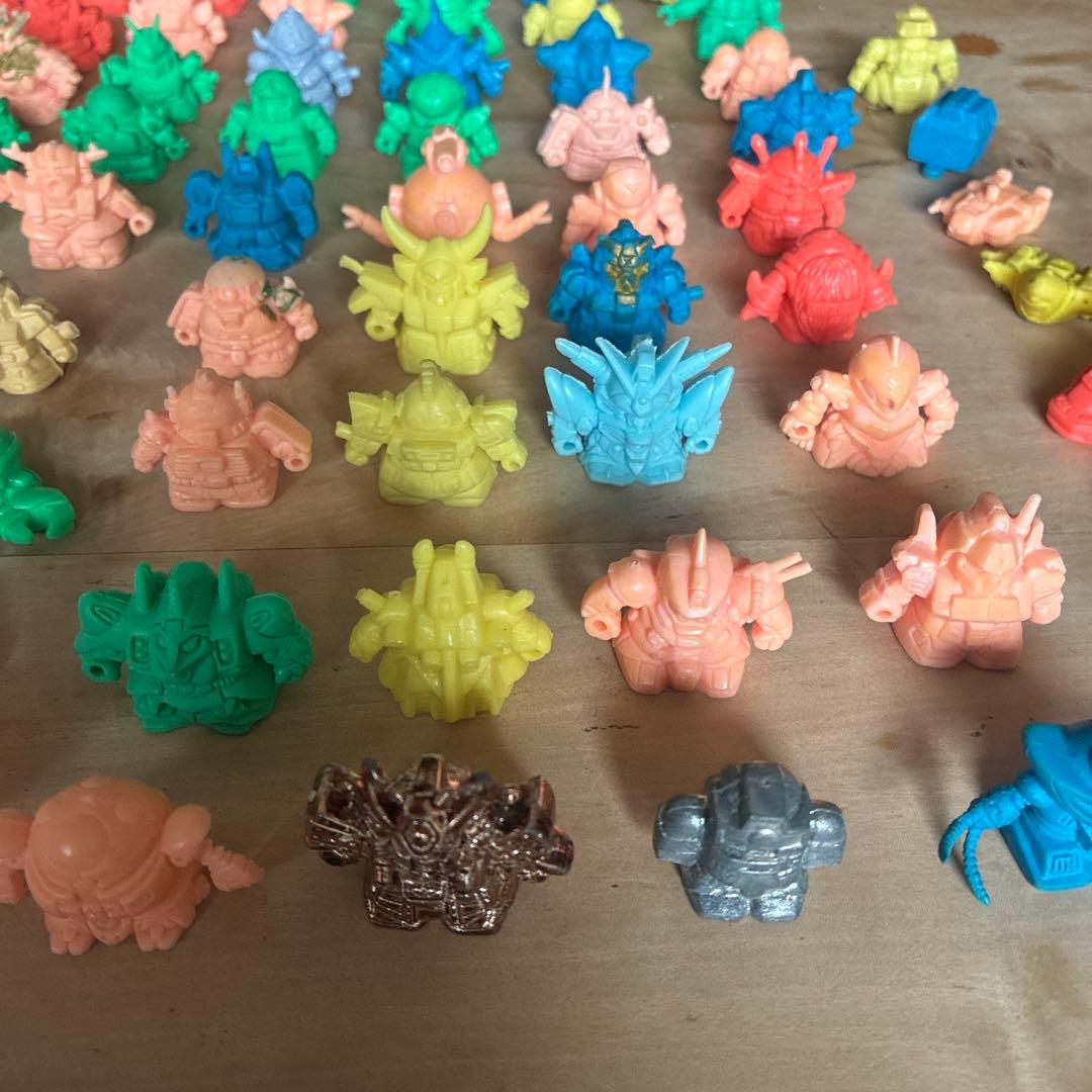 ガン消し91個➕武器など！！！　SDガンダム　ガシャポン戦士