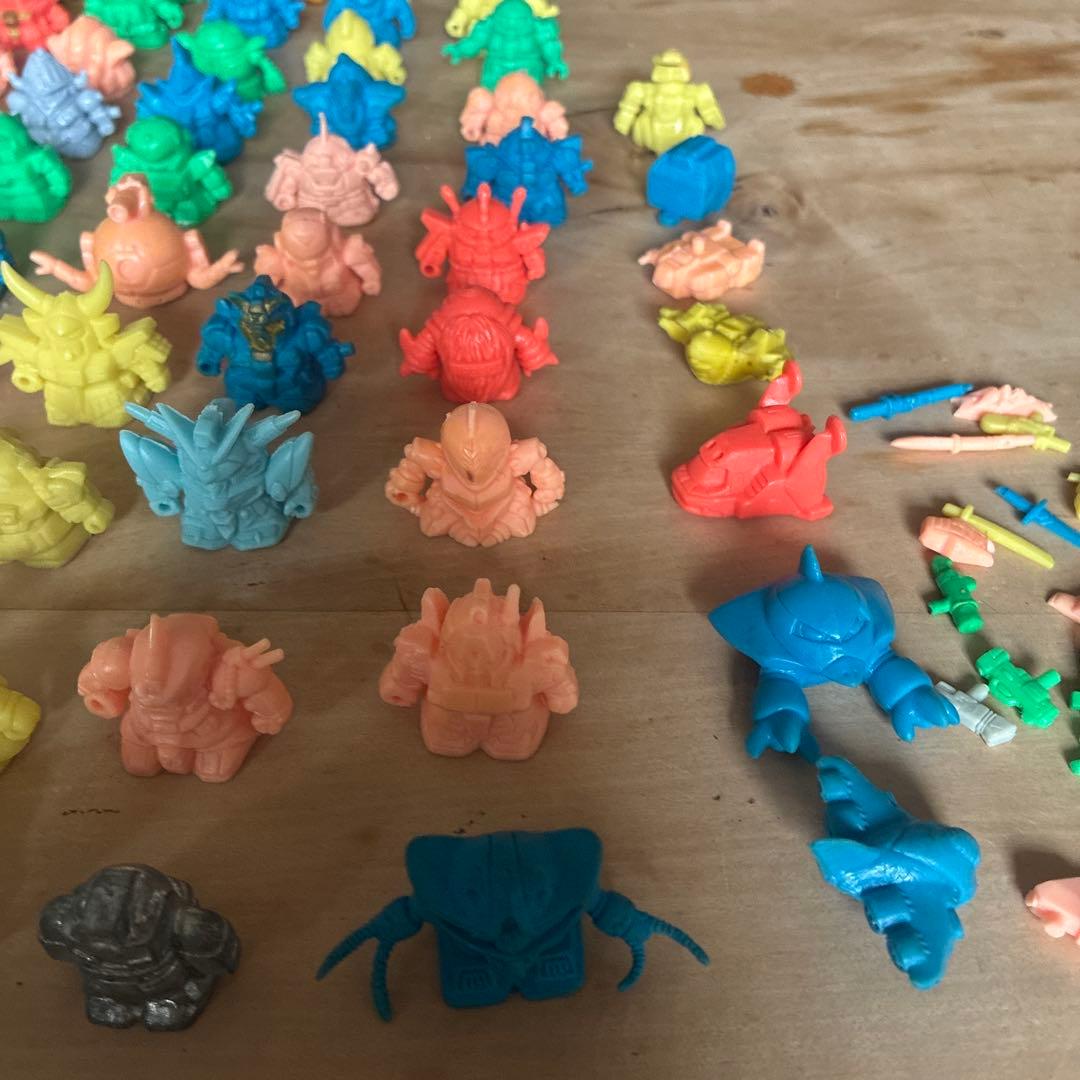 ガン消し91個➕武器など！！！　SDガンダム　ガシャポン戦士