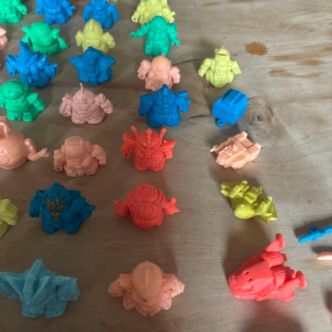 ガン消し91個➕武器など！！！　SDガンダム　ガシャポン戦士