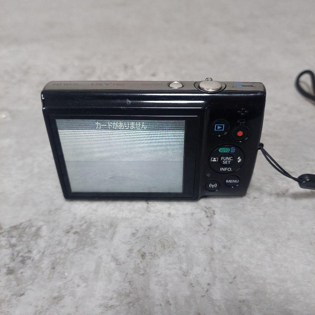 デジタルカメラ IXY 190 ブラック 光学10倍ズーム IXY190BK