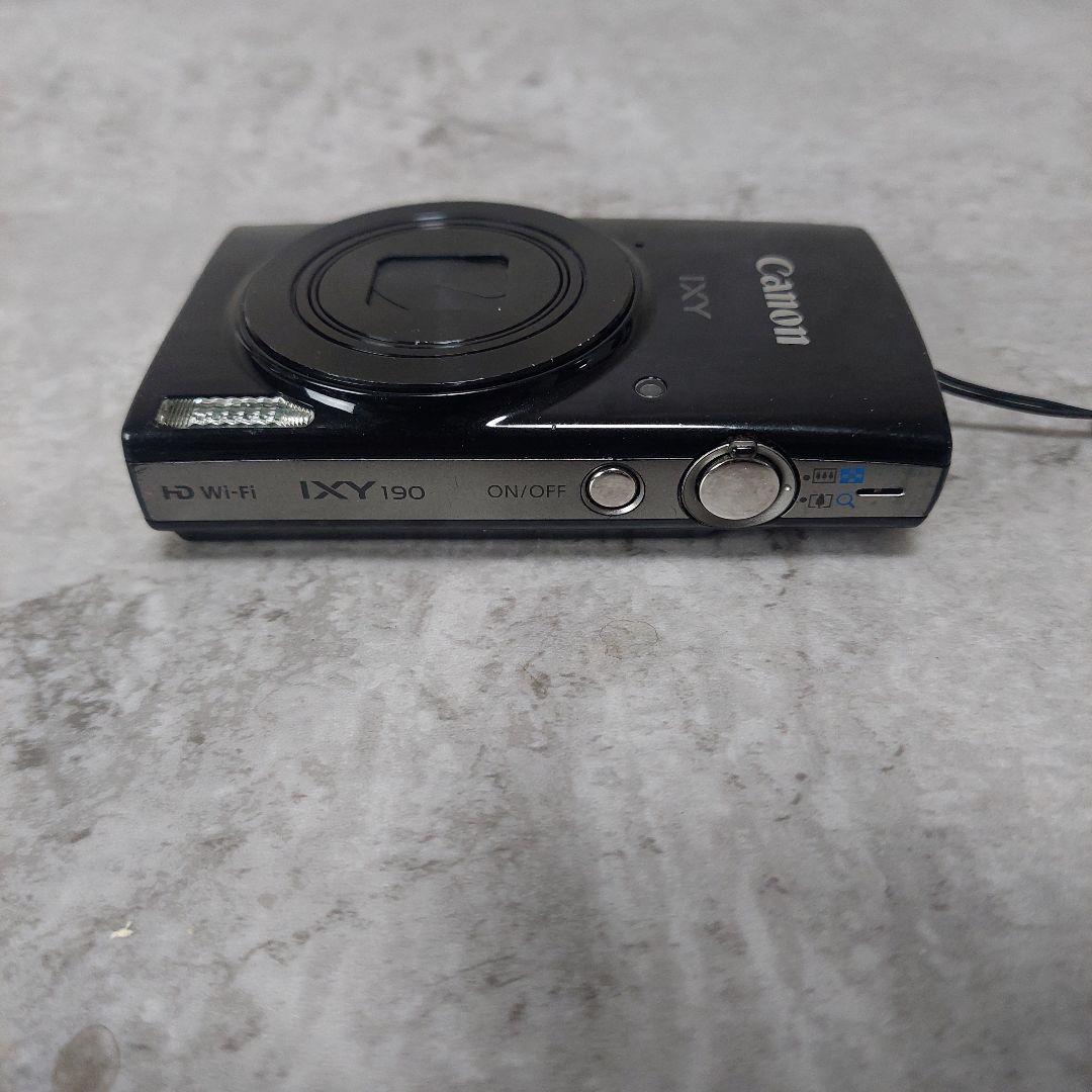 デジタルカメラ IXY 190 ブラック 光学10倍ズーム IXY190BK
