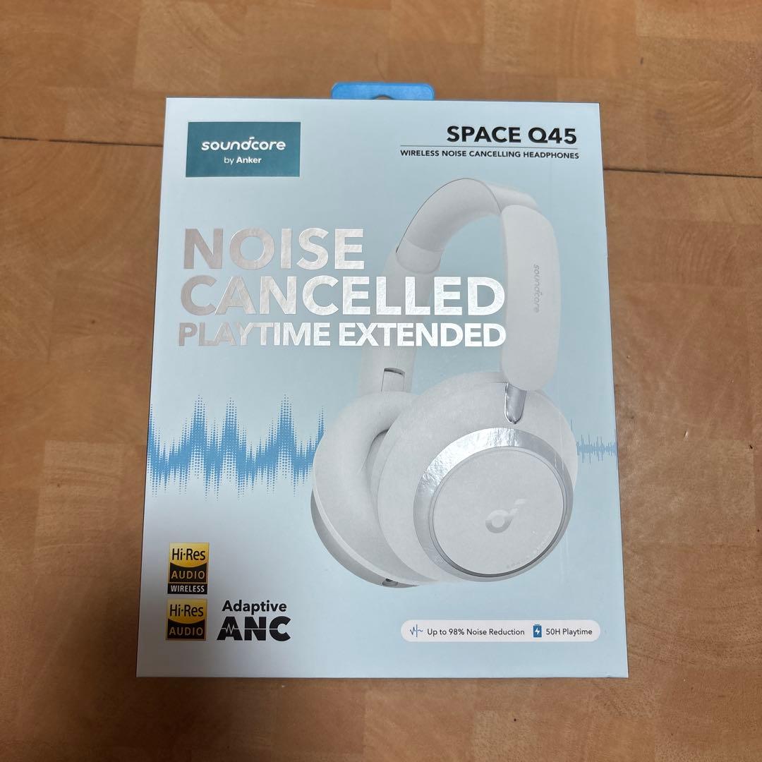 soundcore p45 ワイヤレスヘッドホン ホワイト