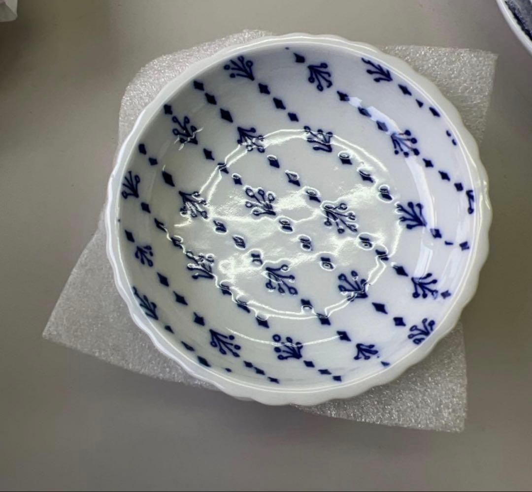 東屋 印判豆皿 8枚