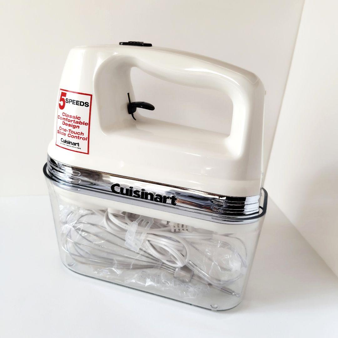 【新品】クイジナート／スマートパワーハンドミキサー　収納ケース付き　HM-50J