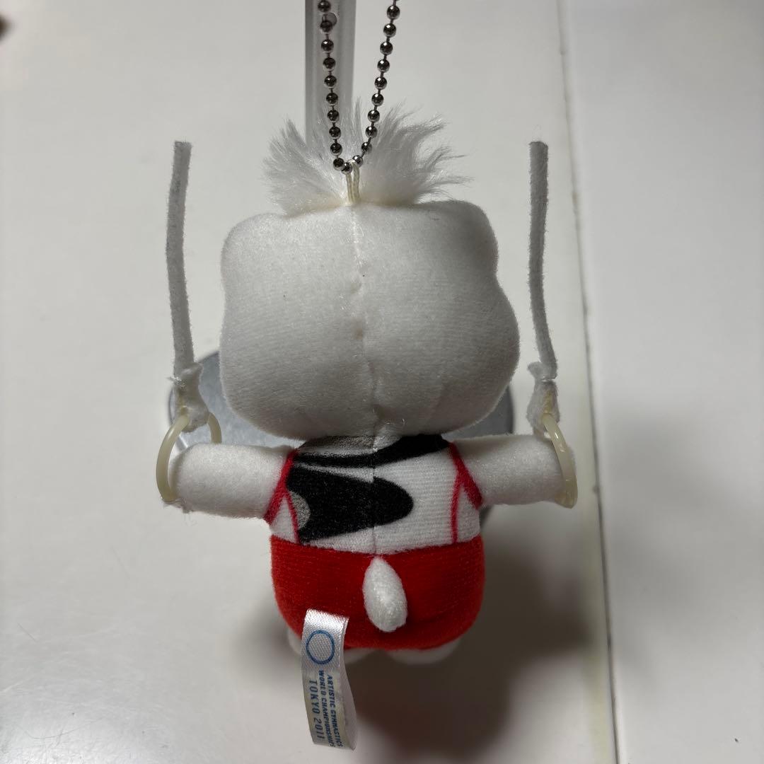 2011年物 世界体操限定 キティちゃん＆ダニエルくん ぬいぐるみ マスコット