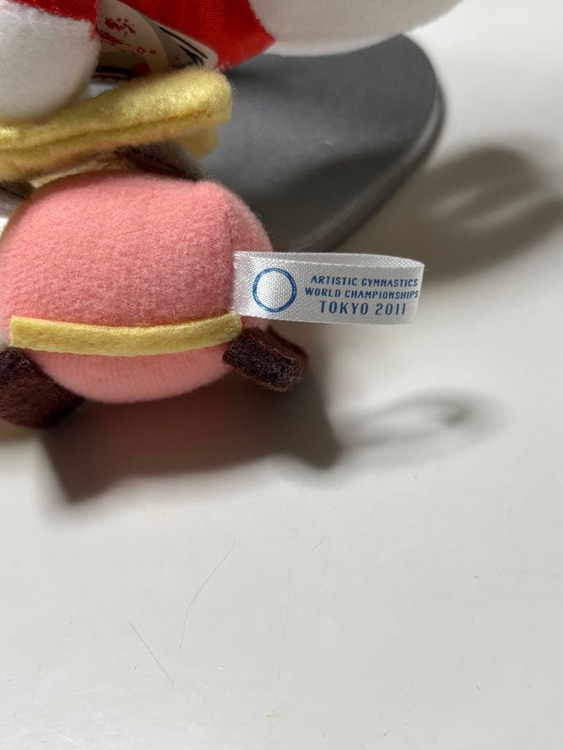2011年物 世界体操限定 キティちゃん＆ダニエルくん ぬいぐるみ マスコット