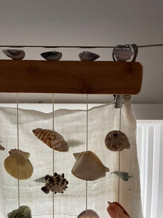 貝のすだれ