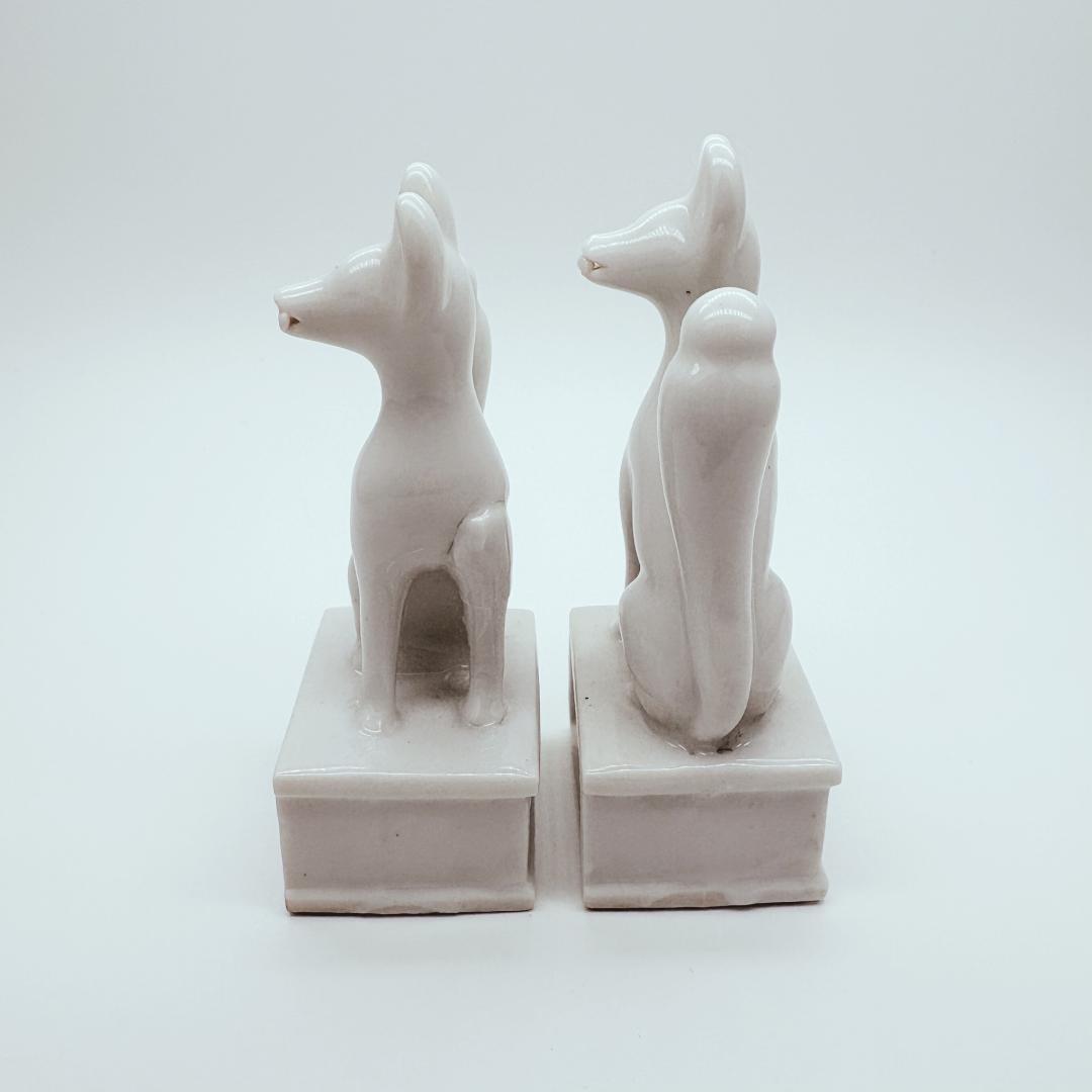 禊の神狐 - 一点もの/稲荷神社/置物/縁起物/神棚