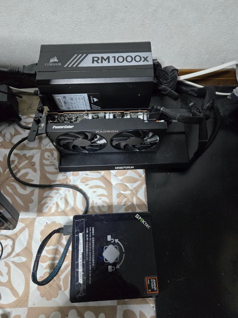 ミニPC GMKtec Ryzen PC M7 16GB SSD 512GB+1TB