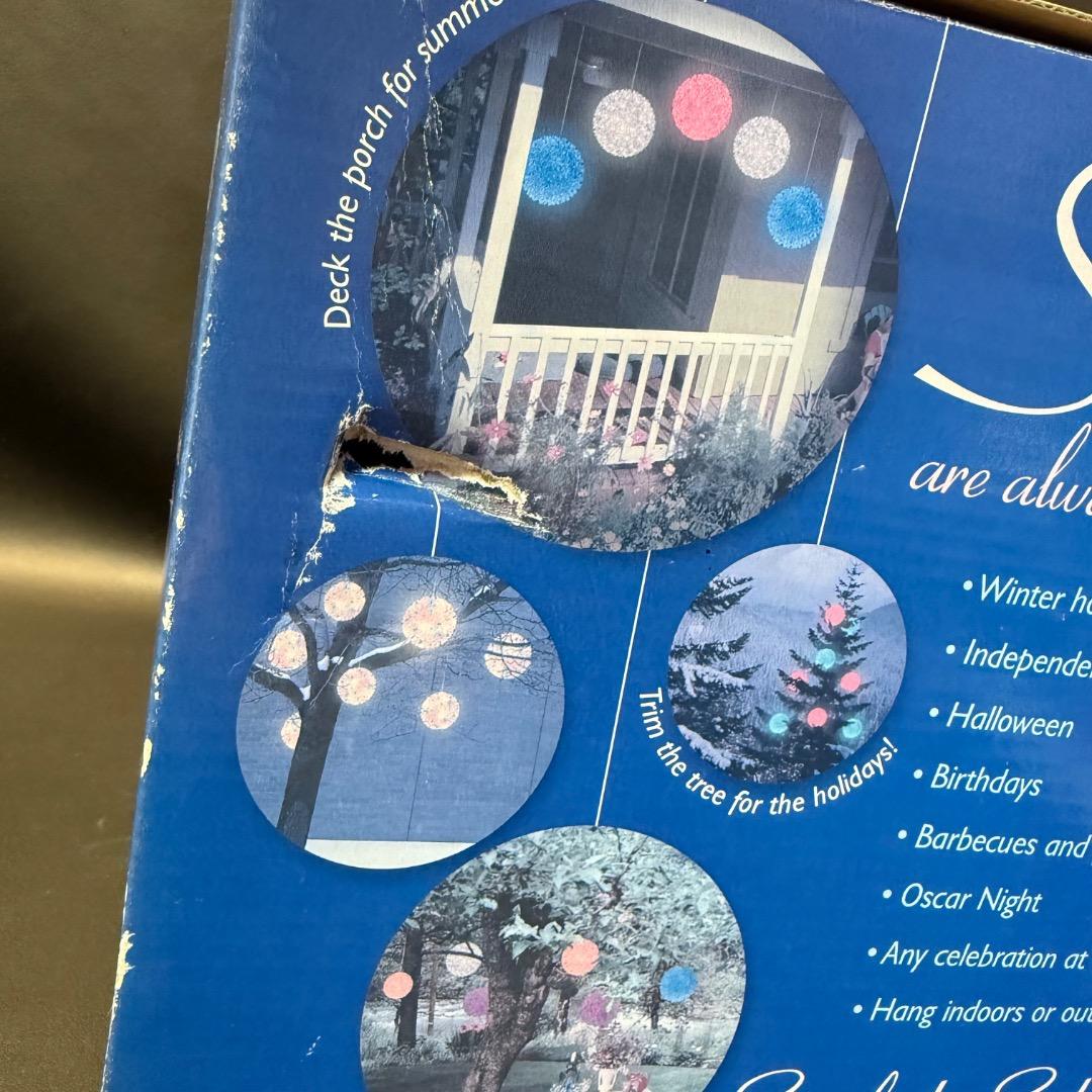 ◉Nb左1001 美品 ビンテージ トゥインクルスター イルミネーションライト