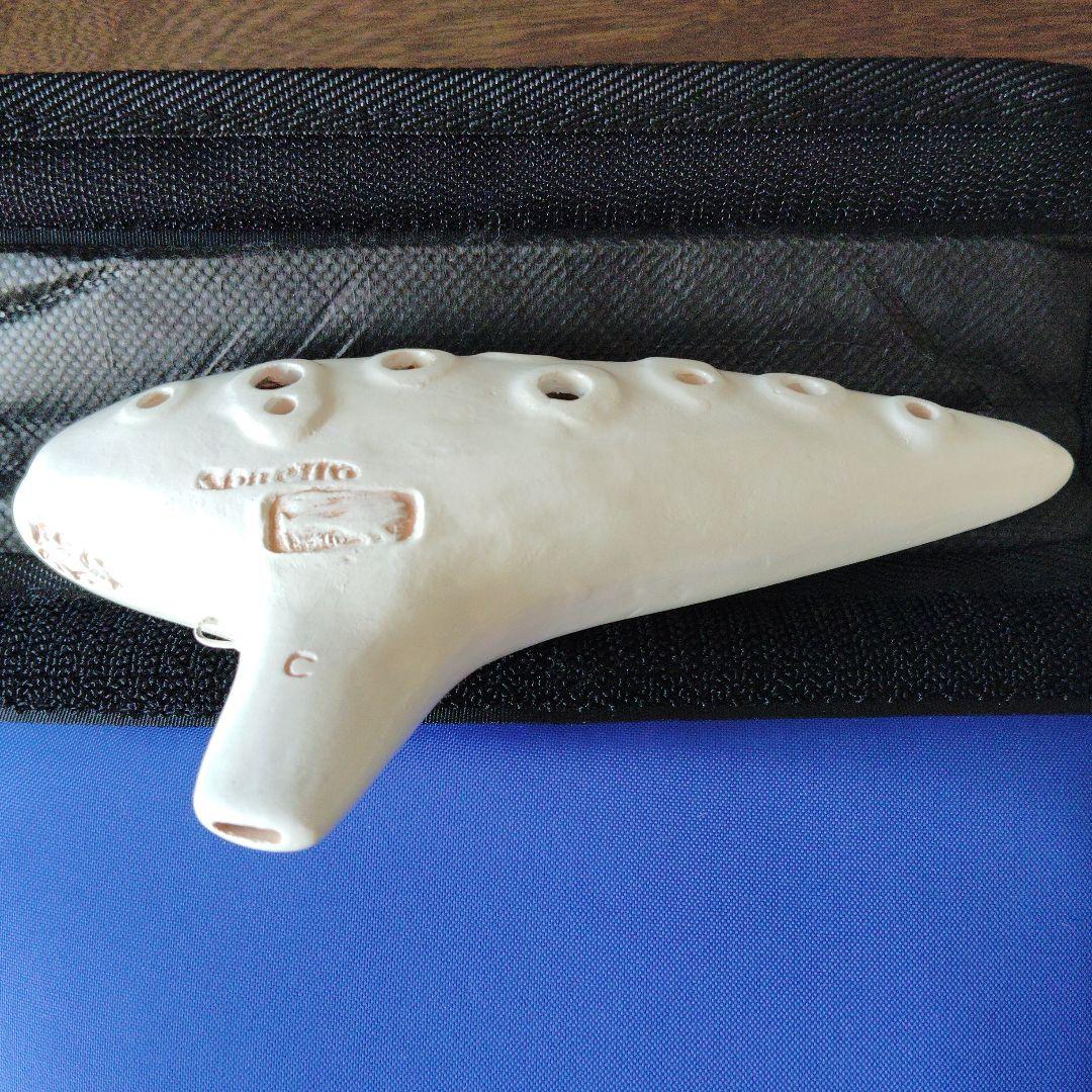 アケタ　オカリナ　C管　S-5CX　 ソネット　ナイトオカリナストラップ付き