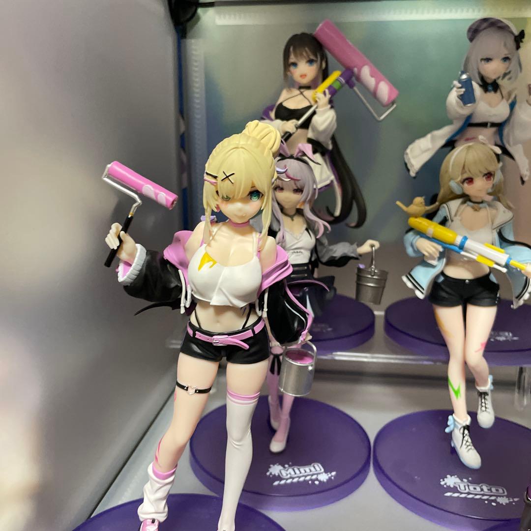 ぶいすぽ 開封済みフィギュアセット売り