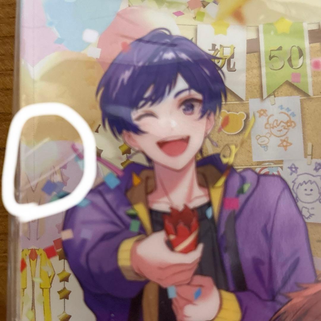 すたぽら50万人記念アクリルブロック