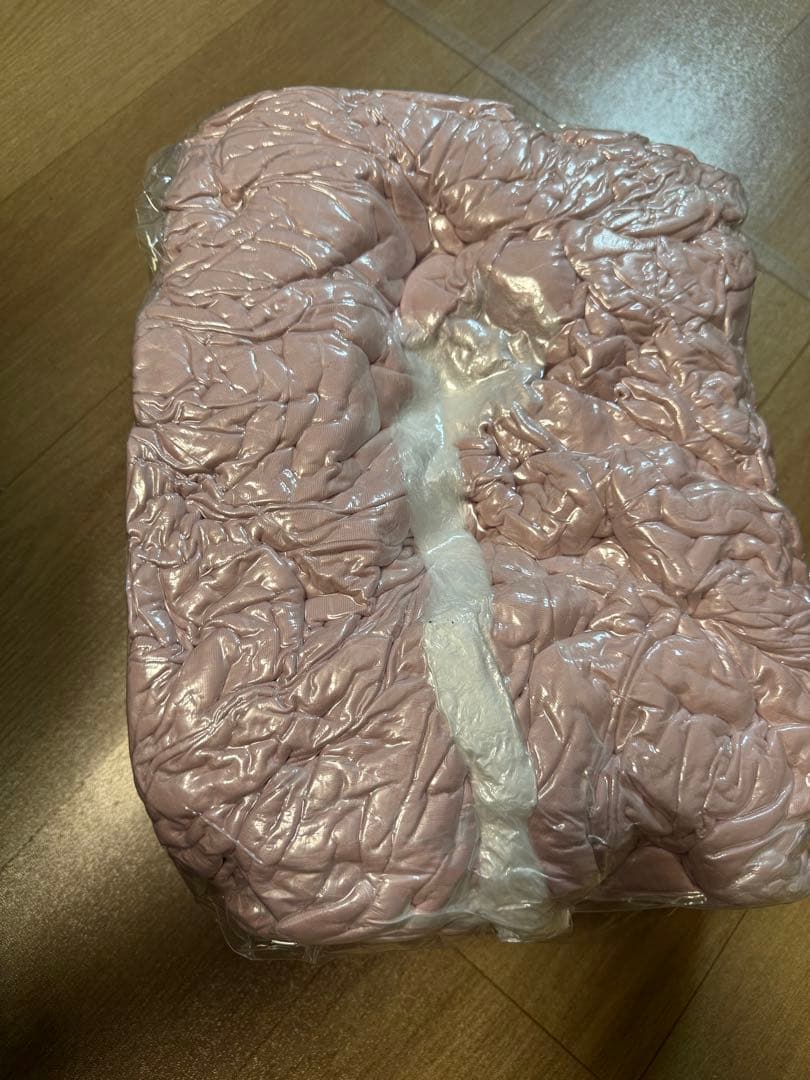 Pharmedoc オーガニックコットンの身体用枕 ピンク 圧縮