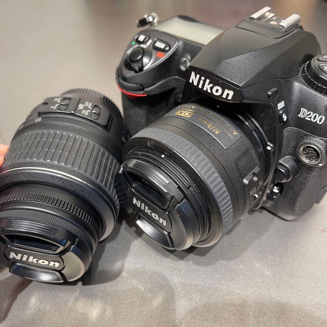 Nikon D200 デジタル一眼レフカメラ 本体とレンズセット