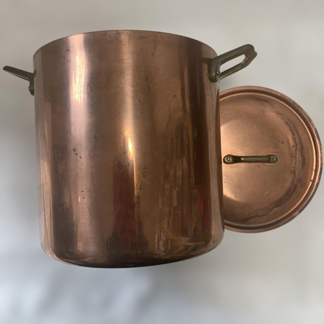 銅製　寸胴鍋　20センチ