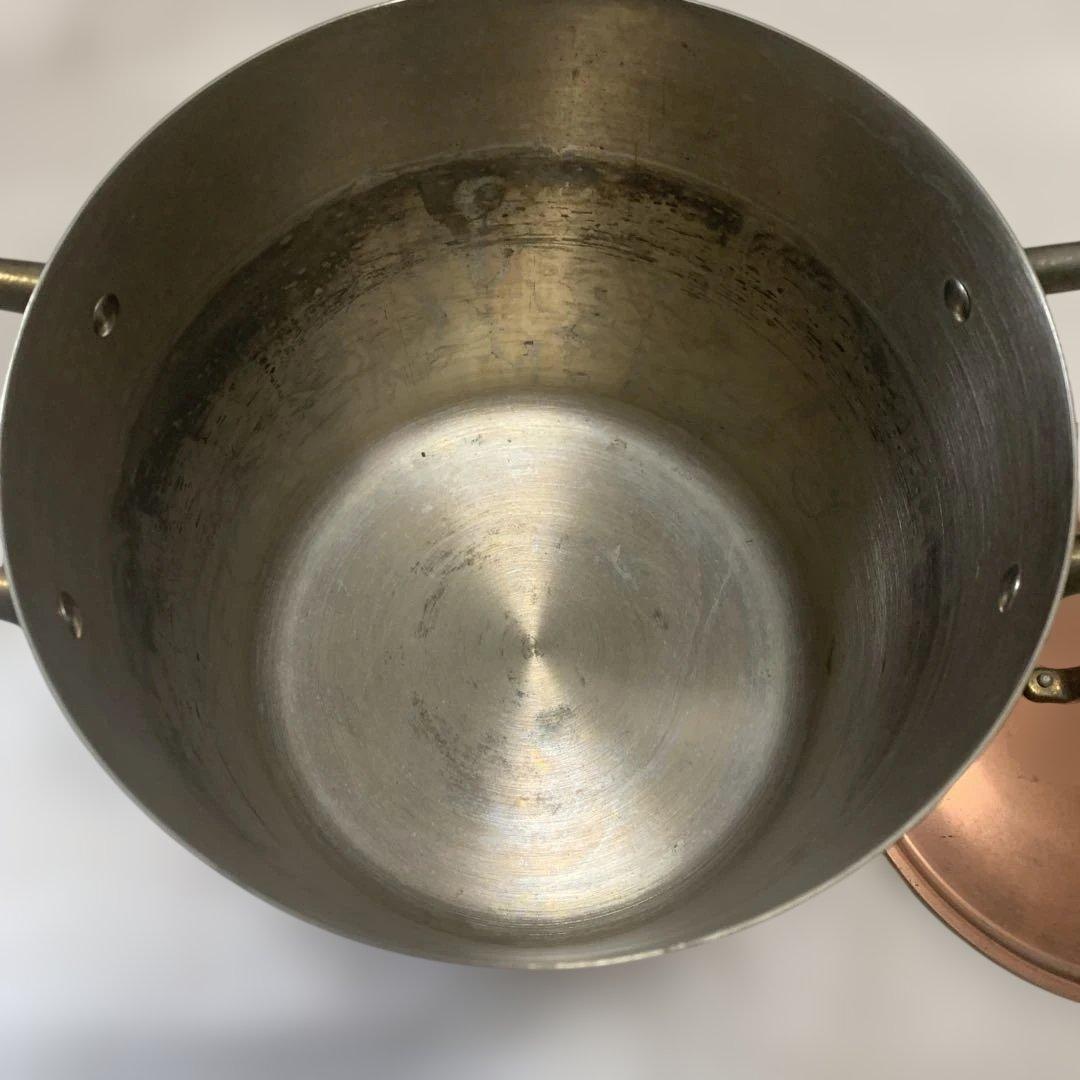 銅製　寸胴鍋　20センチ