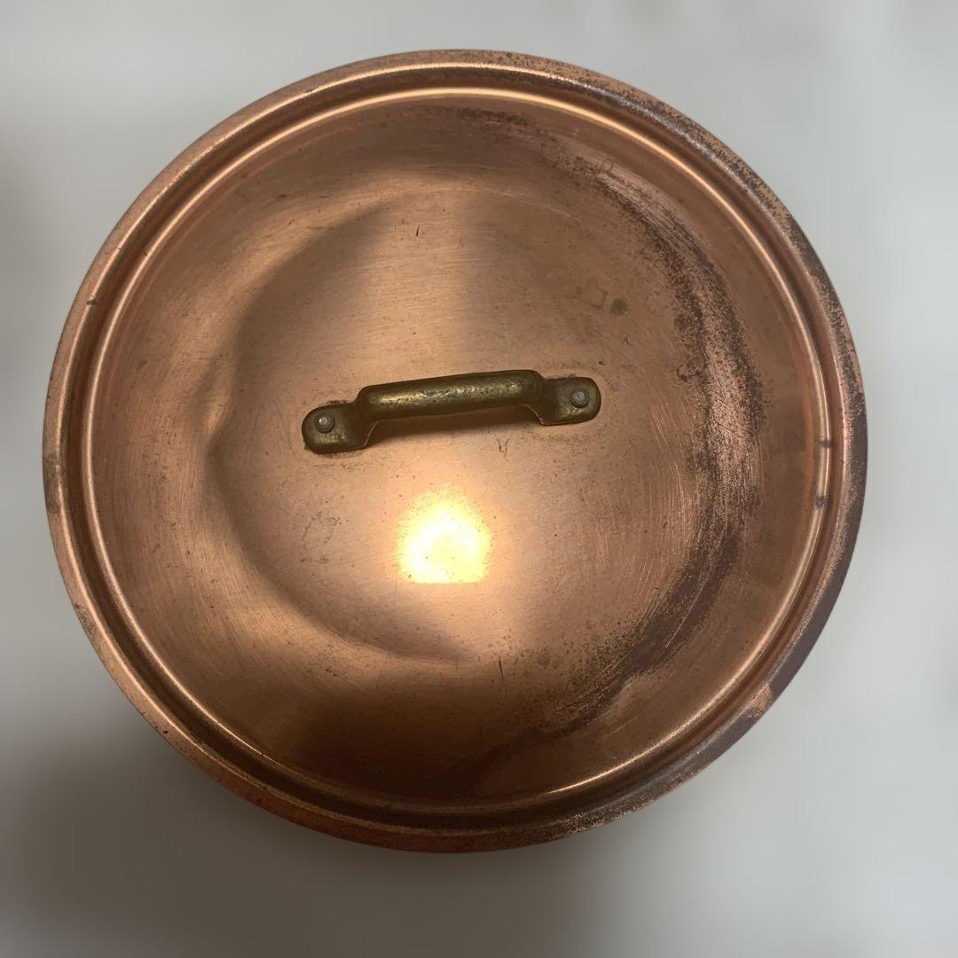 銅製　寸胴鍋　20センチ