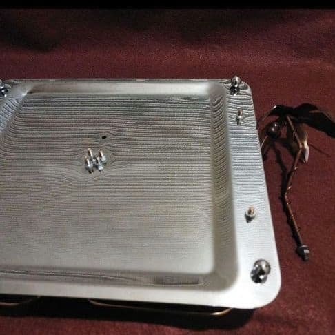 90s①【未使用・新品】マルチグリッドオードブルトレイ/オードブルプレート