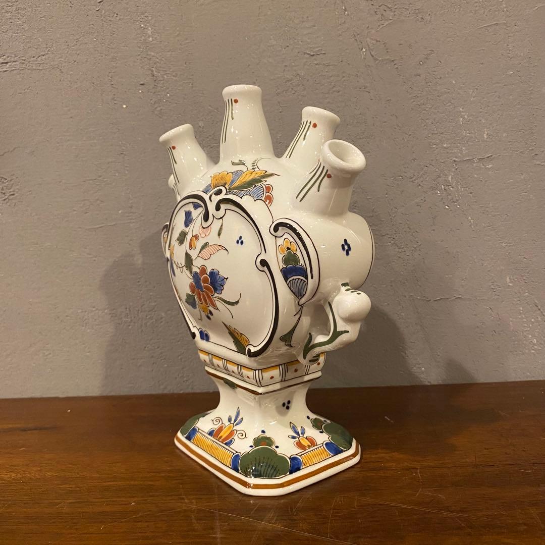 オランダ ロイヤルデルフト コーニンクレッカ チューリップベース 花瓶