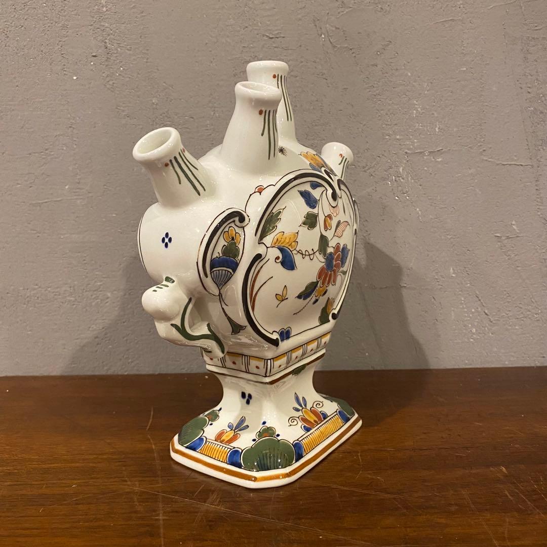 オランダ ロイヤルデルフト コーニンクレッカ チューリップベース 花瓶