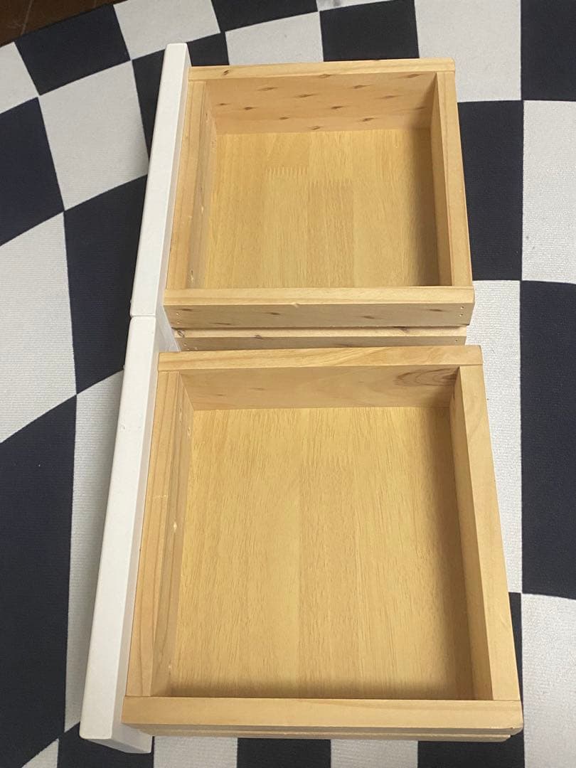 ロココ♦️便利な ライディングデスク タイル天板♦️アンティーク調 キッチンワゴン