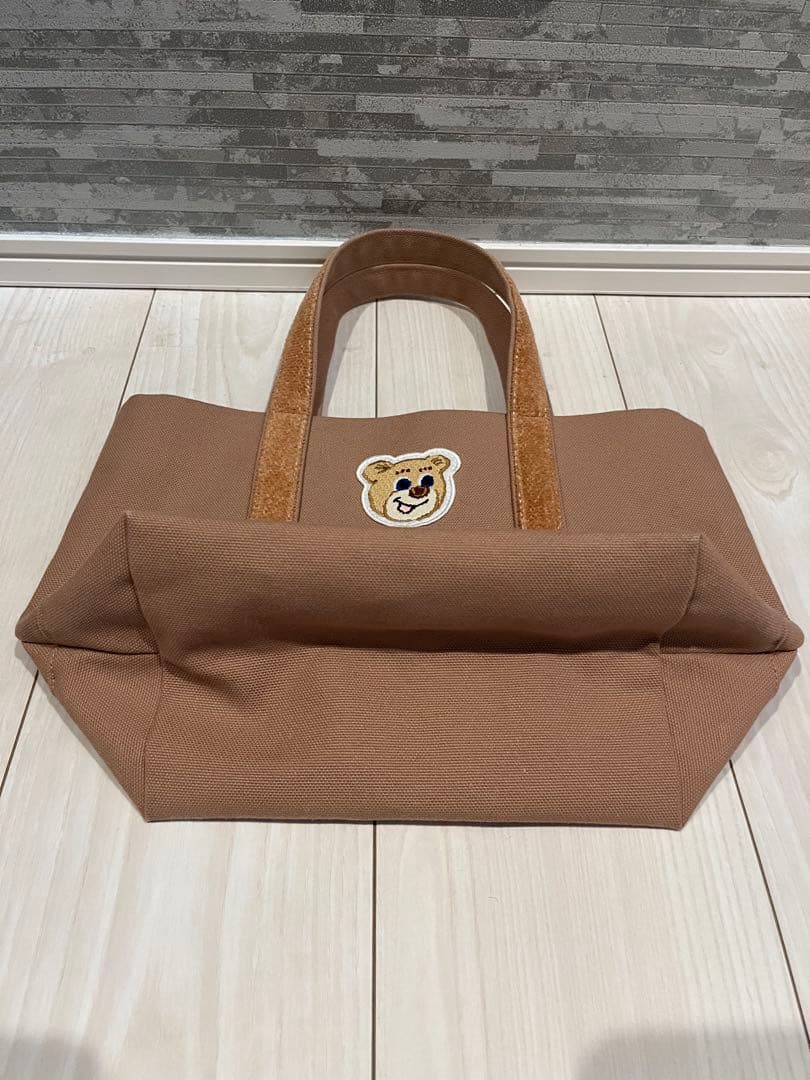 FEILER オールドテディ　ワッペントート　ベージュ