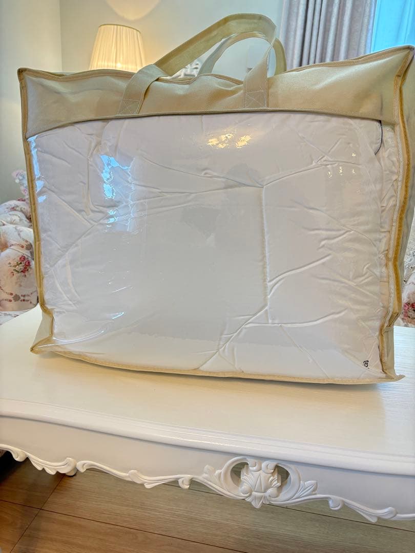 【未使用】西川★掛け布団★掛け布団★ダブル★ホワイト★Amazon★セブンデイズ