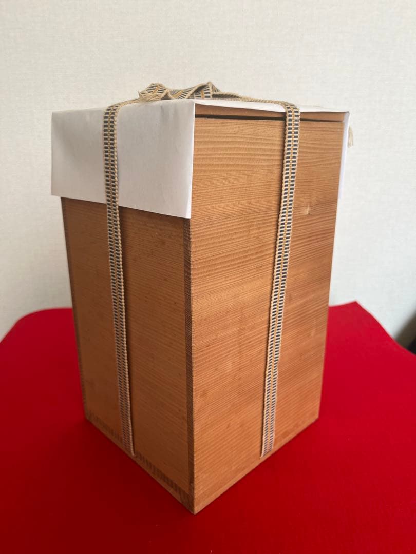 人間国宝  九谷焼  徳田八十吉（正彦銘） 彩釉 花入 T305 鶴首 花瓶