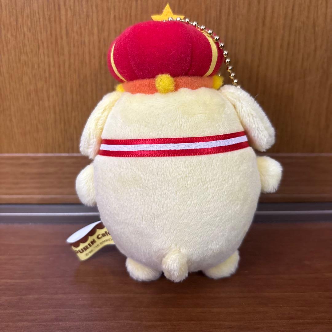 【限定】ポムポムプリンカフェ　王冠　ぬいぐるみ　キーホルダー　2016