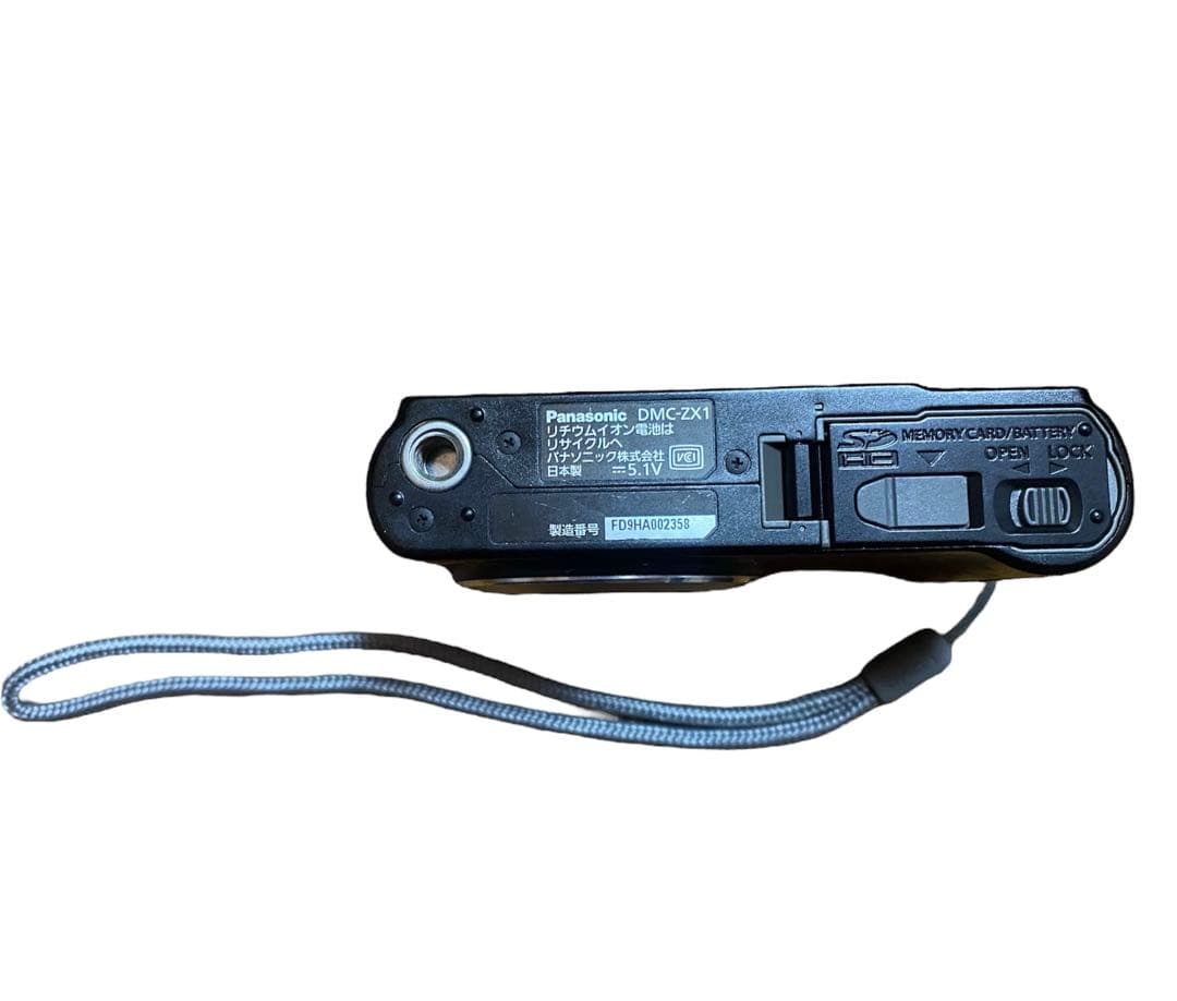 LUMIX デジカメ DMC-ZX1 コンパクトデジタルカメラ　ブラック