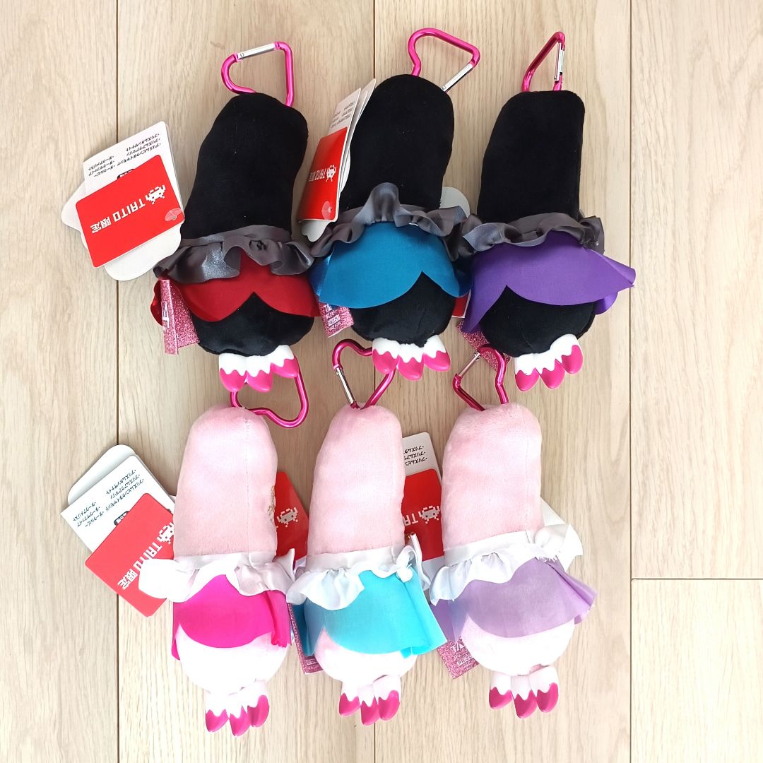 チャックスＧＰ いたずらぐまのグルーミー 戦慄き アームキーホルダー 全6種