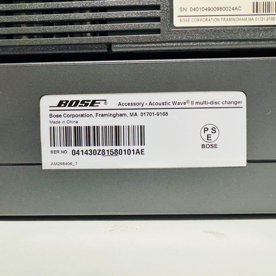 ラジオ・コンポ BOSE ACOUSTIC WAVE MUSIC SYSTEM II