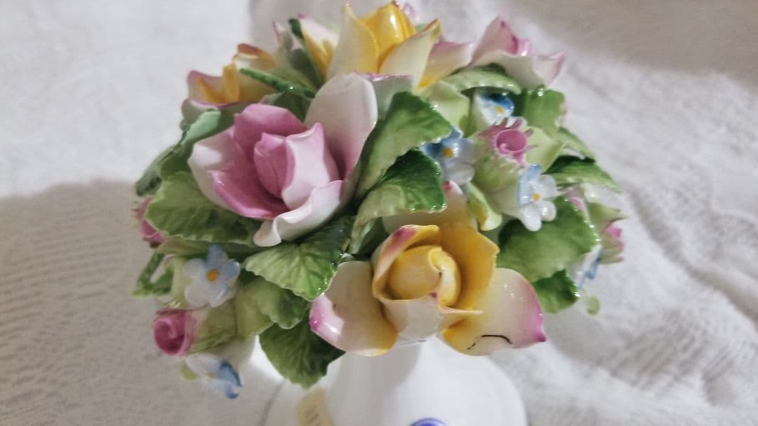 ロイヤルドルトン 陶花 置物 インテリア 飾りお花  