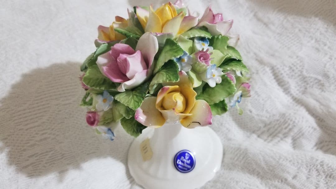 ロイヤルドルトン 陶花 置物 インテリア 飾りお花  