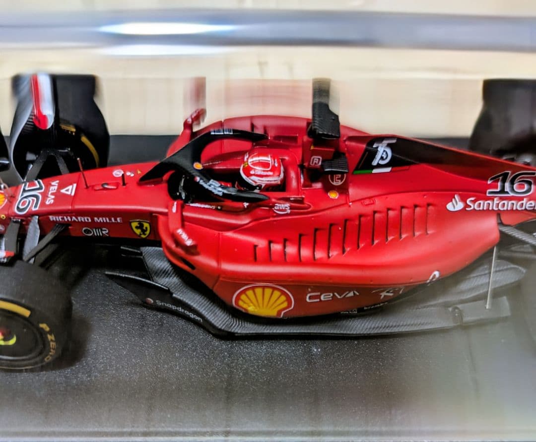 週末価格 1/43 フェラーリ F1-75 ルクレール オーストリアGP