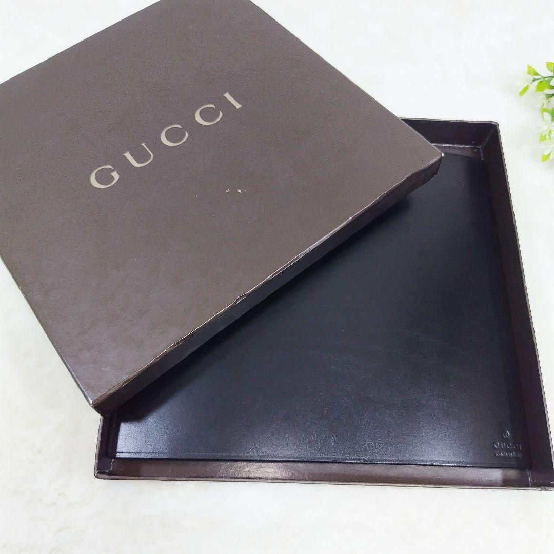 グッチ GUCCI マウスパッド レザー ブラック