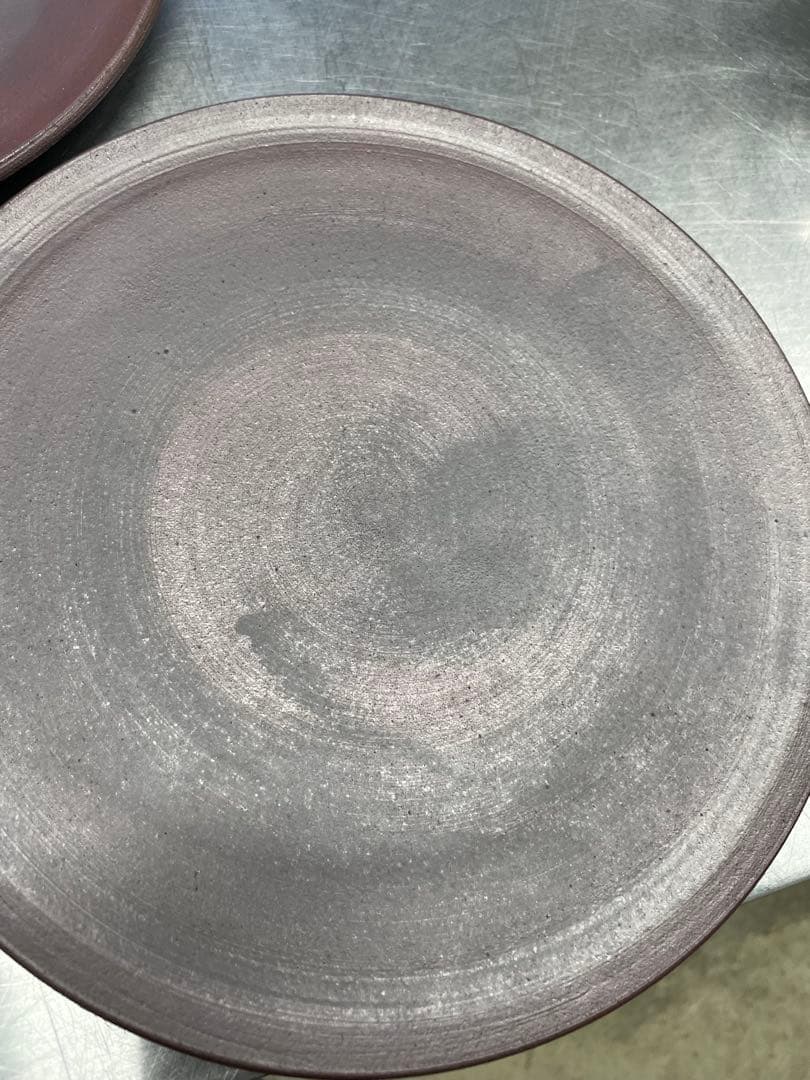 二階堂明弘さん　錆器プレート