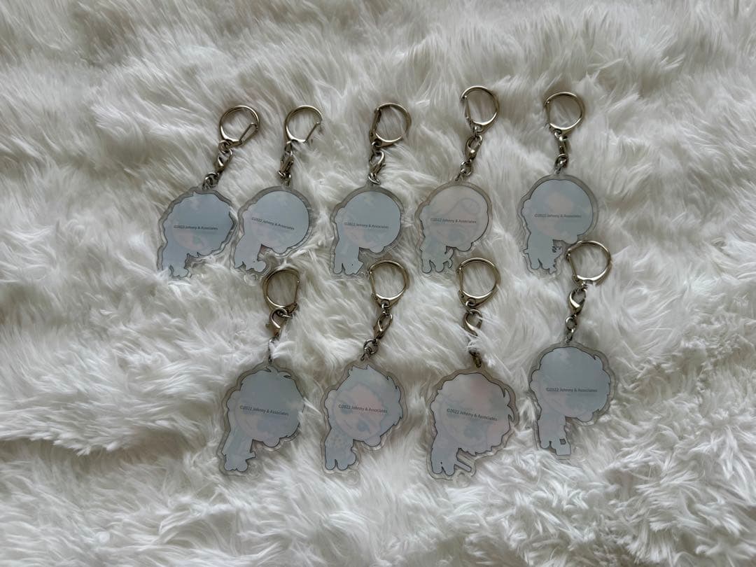 Man すのチルぶら下がりシリーズ アクリルキーホルダー 9人セット