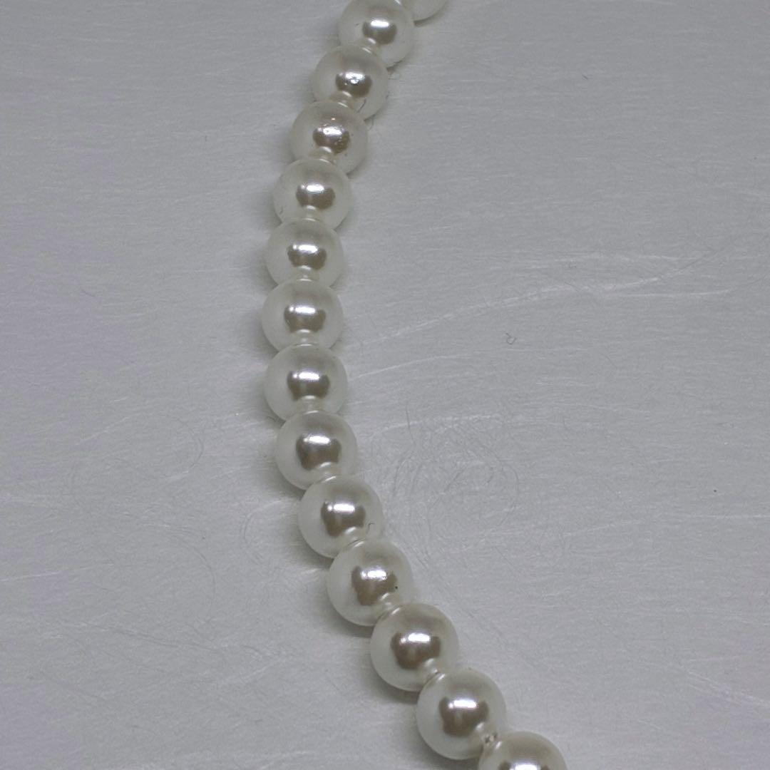 貝パール丸6mmネックレス38cm 冠婚葬祭　安産　母性