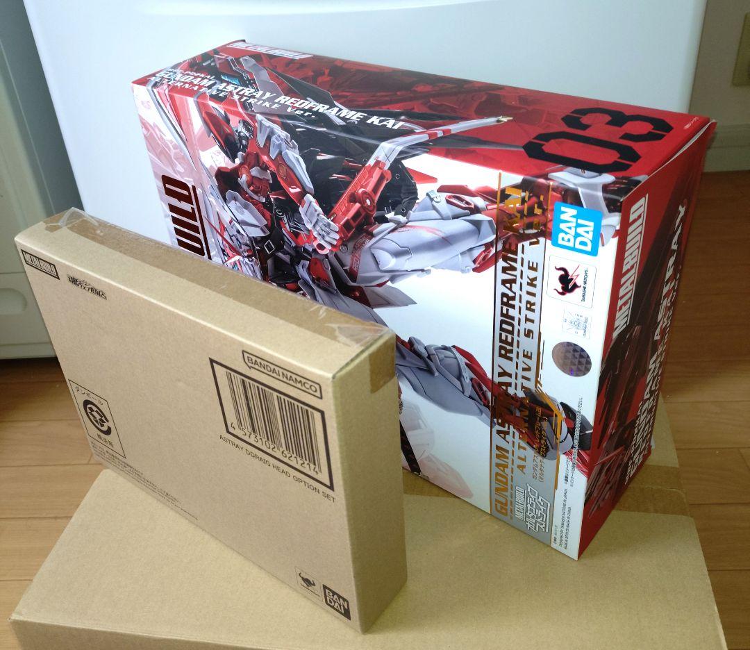 新品 メタルビルド ガンダムアストレイ レッドフレーム改 オルタナティブ他１