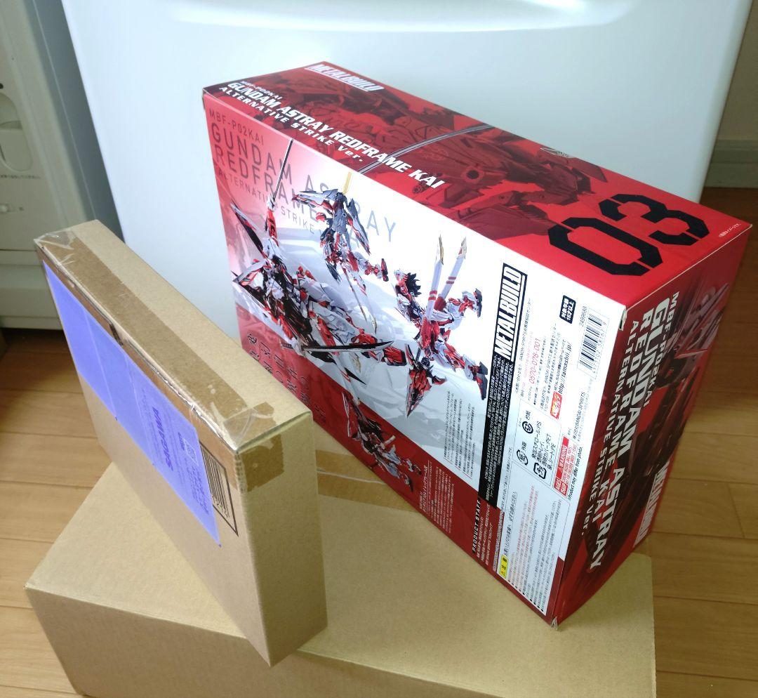 新品 メタルビルド ガンダムアストレイ レッドフレーム改 オルタナティブ他１