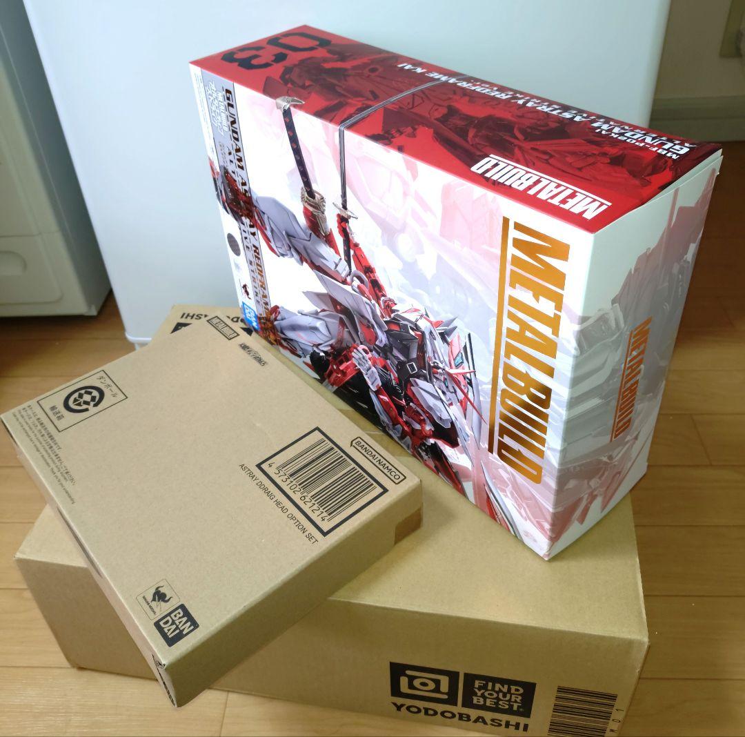 新品 メタルビルド ガンダムアストレイ レッドフレーム改 オルタナティブ他１