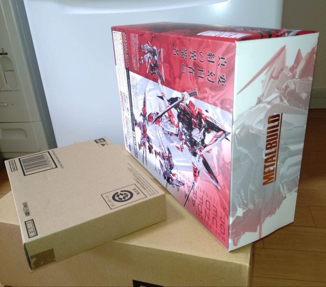 新品 メタルビルド ガンダムアストレイ レッドフレーム改 オルタナティブ他１