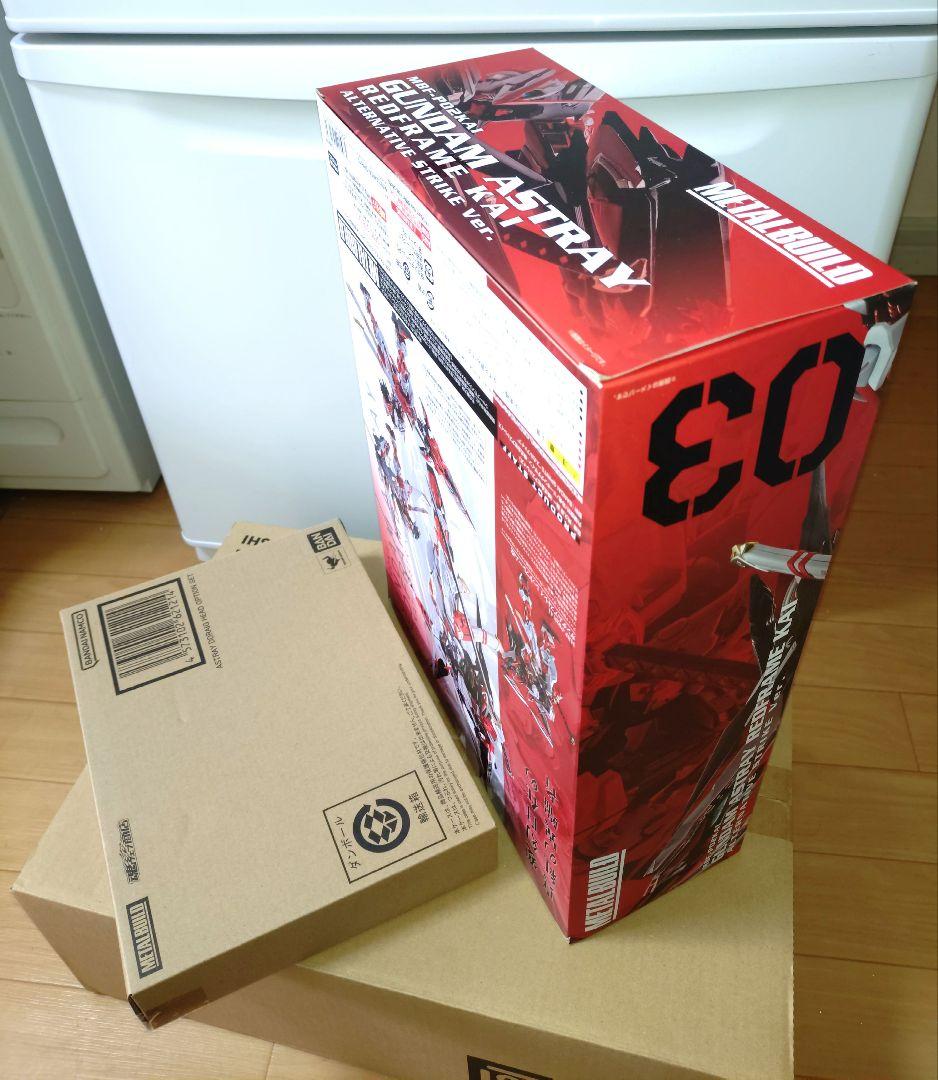 新品 メタルビルド ガンダムアストレイ レッドフレーム改 オルタナティブ他１