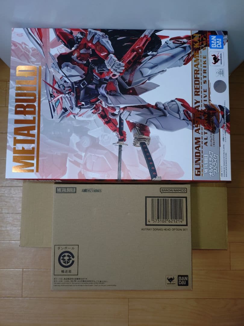 新品 メタルビルド ガンダムアストレイ レッドフレーム改 オルタナティブ他１