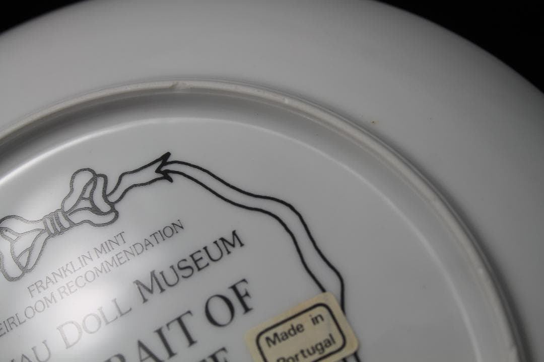 ☆4枚まとめ売り　アンティーク ビスクドール プレート ◎高品質