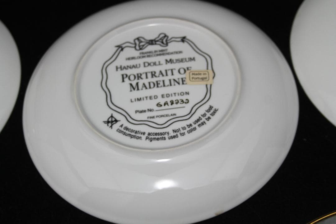 ☆4枚まとめ売り　アンティーク ビスクドール プレート ◎高品質