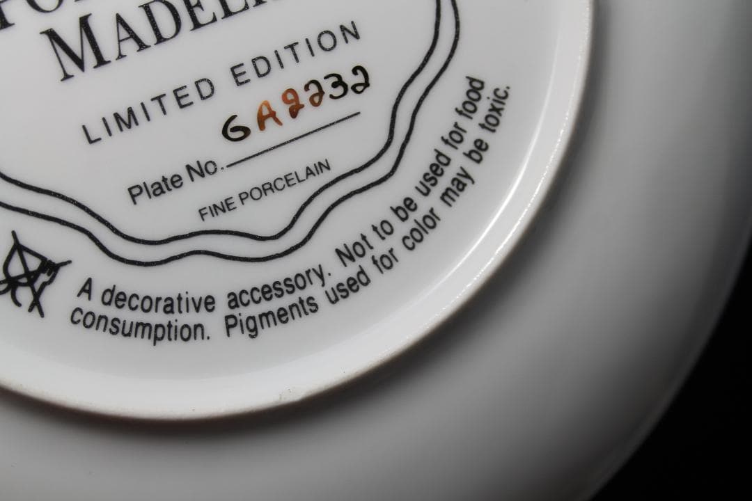 ☆4枚まとめ売り　アンティーク ビスクドール プレート ◎高品質